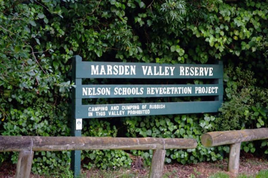 Marsden Valley memorial