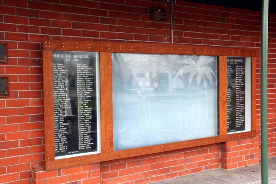 Marton war memorial hall
