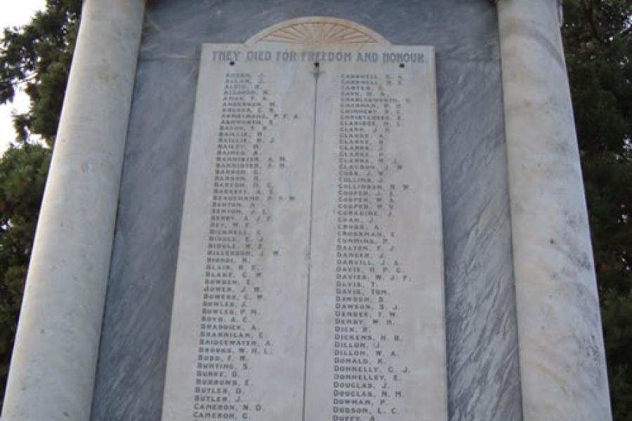 Masterton war memorial