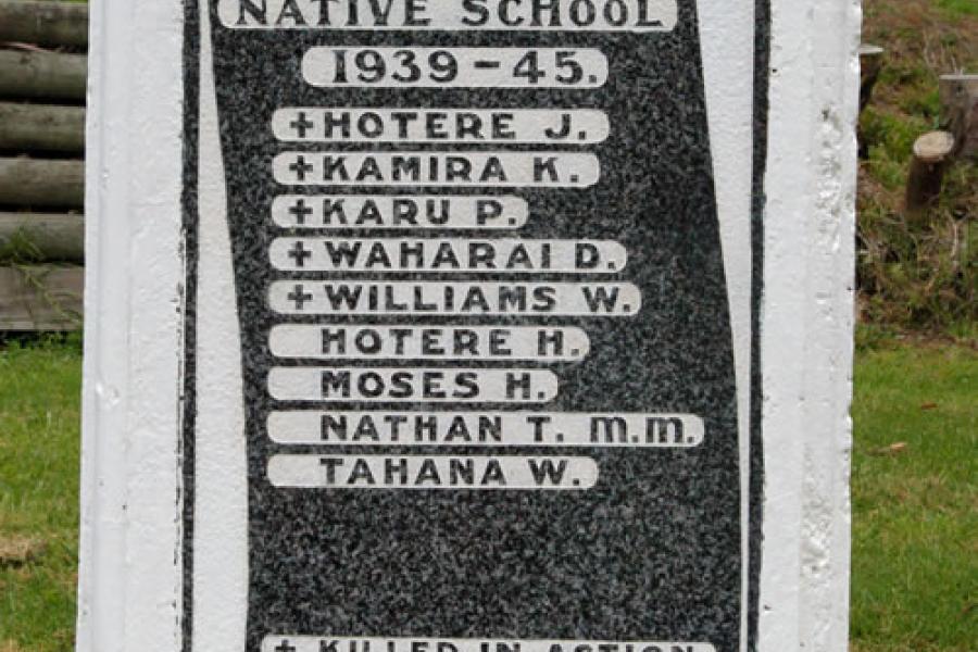 Detail of memorial