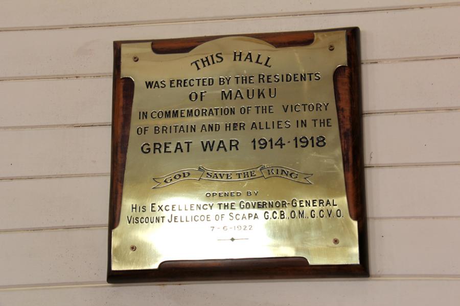 Mauku Victory Hall