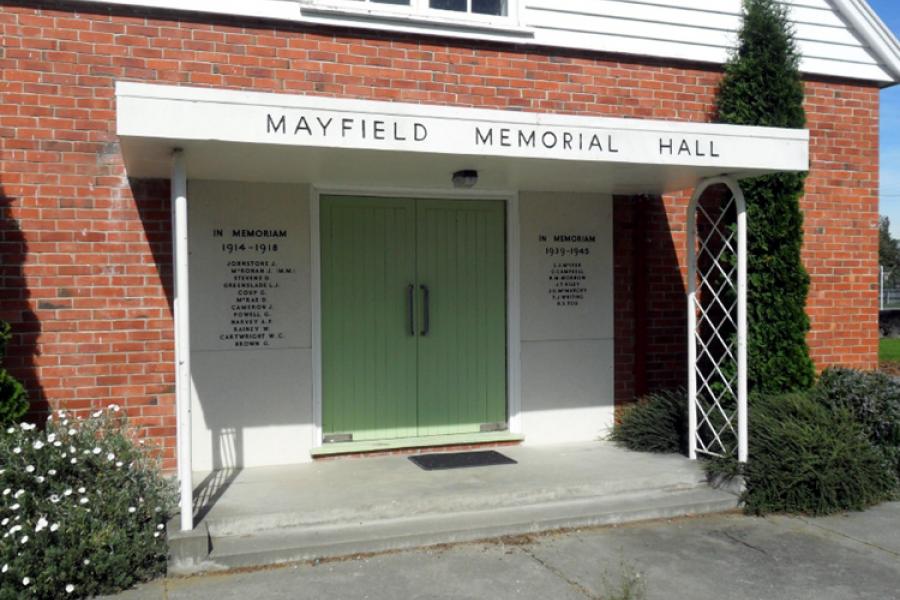 Mayfield war memorial hall