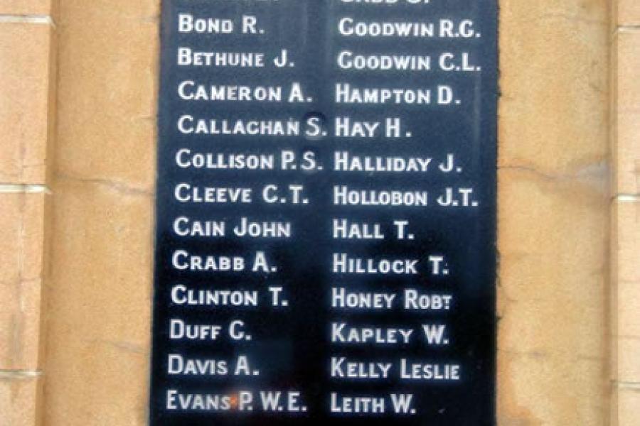 Methven memorial arch