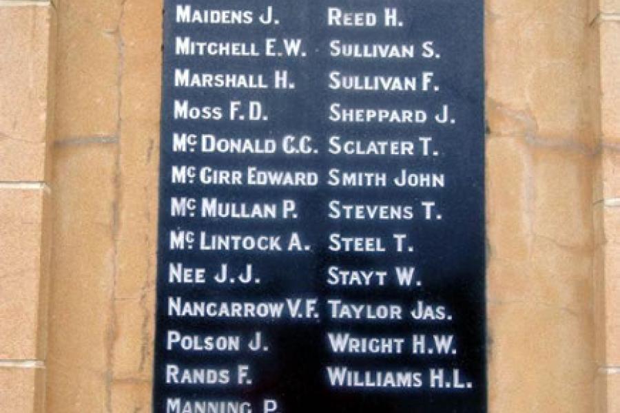 Methven memorial arch