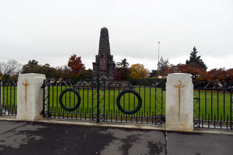 Middlemarch memorial in 2011