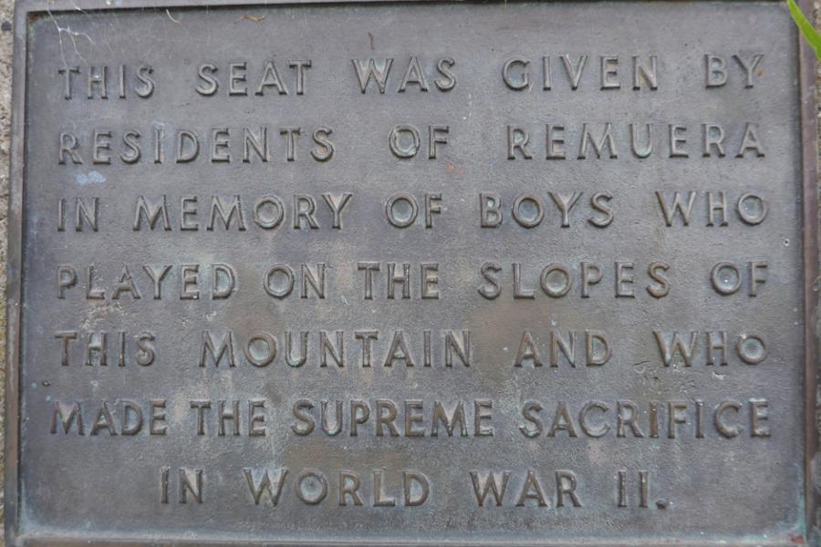 Memorial plaque