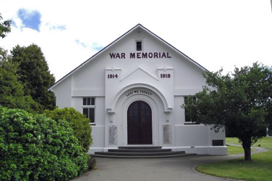 Mt Somers war memorial