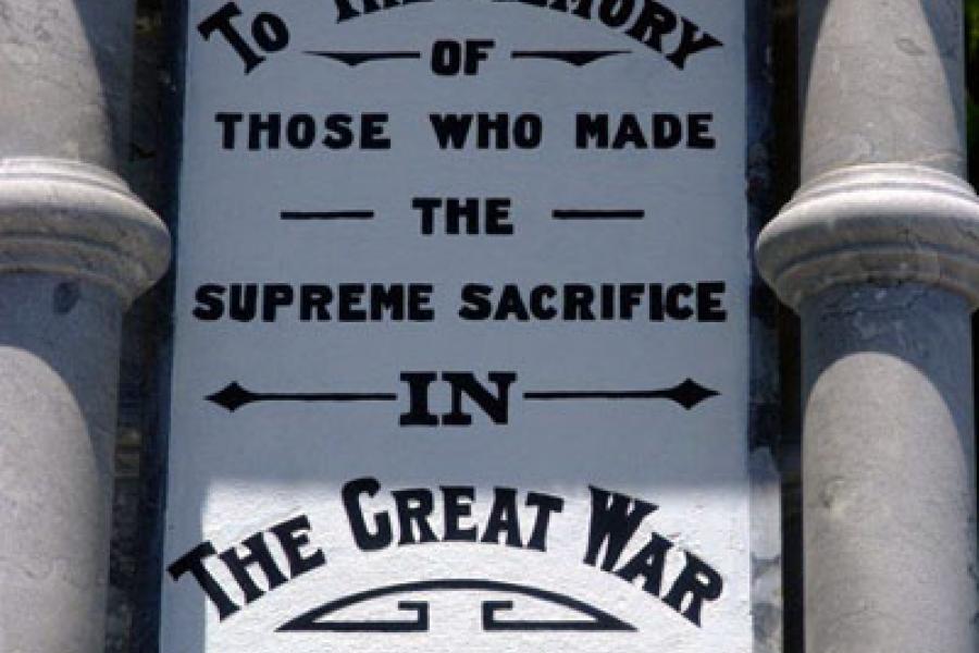Murchison war memorial, 2010