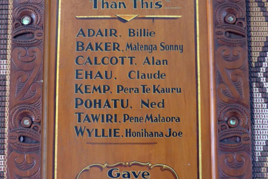 Roll of Honour