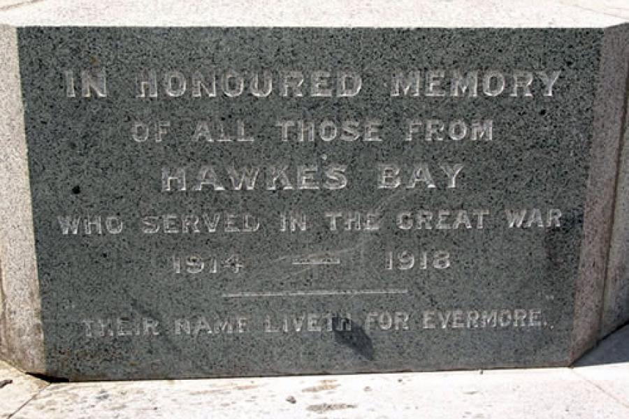 Napier Cathedral war memorials