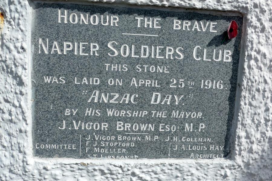 Napier Soldiers' Club