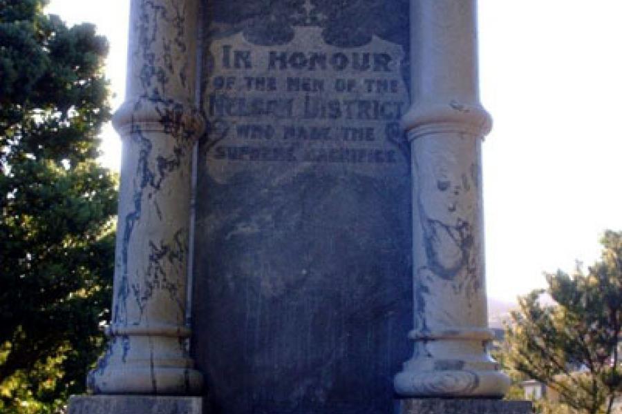 Nelson war memorial