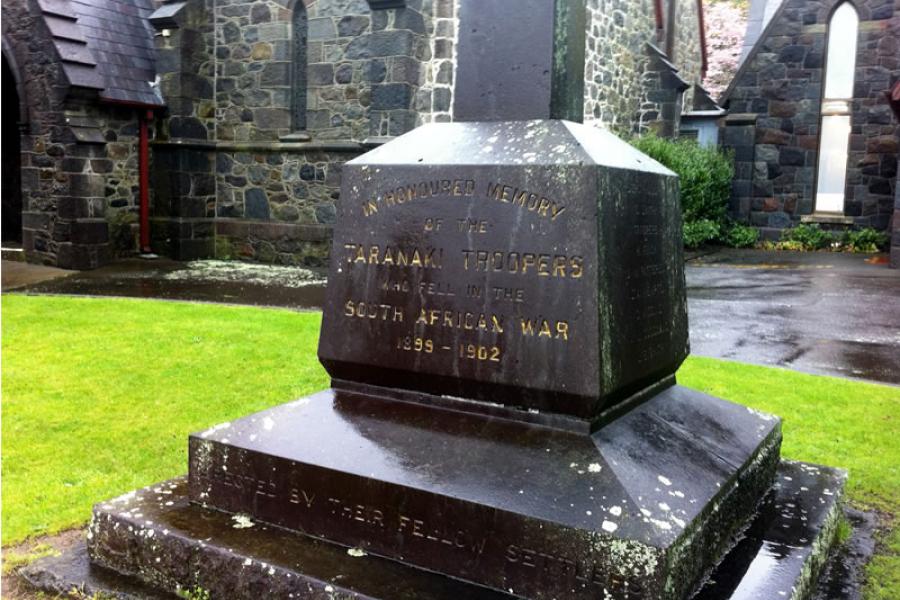 New Plymouth South African War memorial