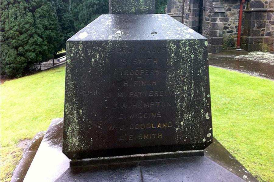 New Plymouth South African War memorial