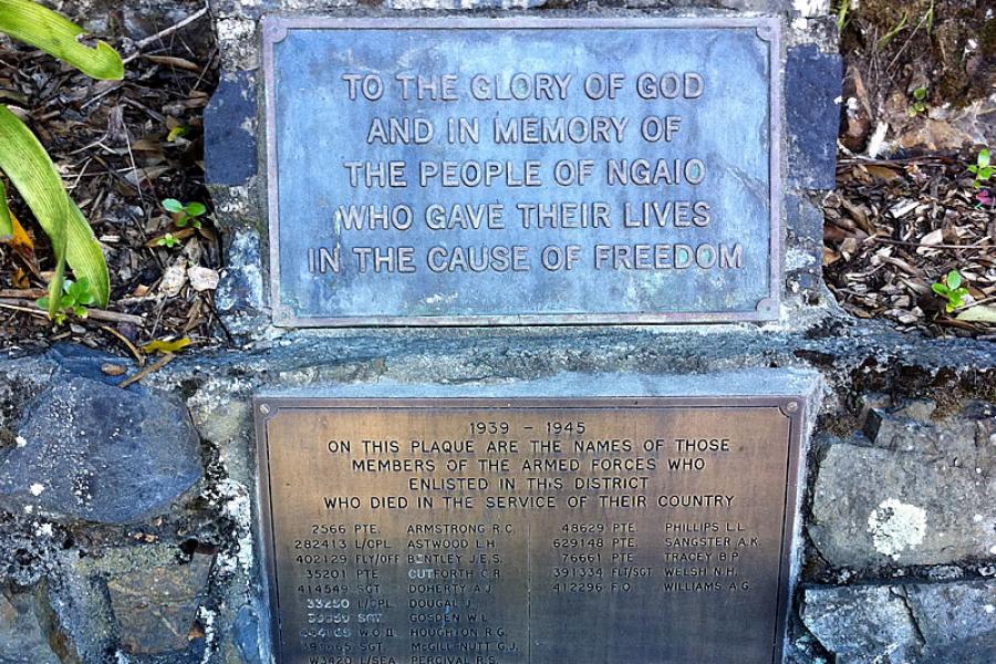 Ngaio war memorial