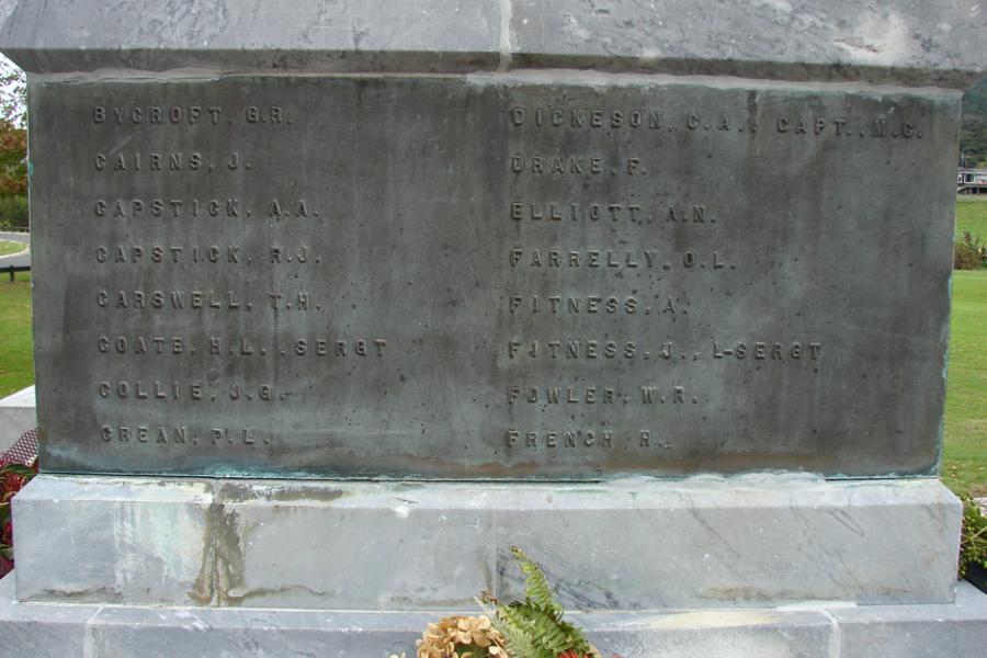 Roll of Honour
