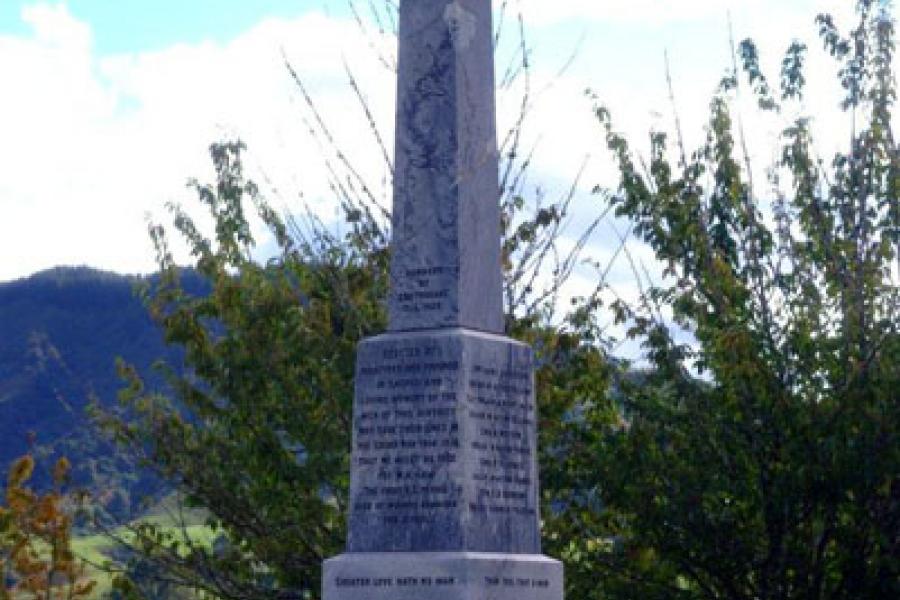 Ngatimoti war memorial
