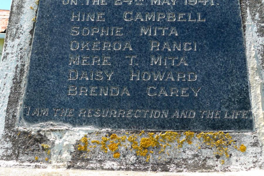Nūhaka bus accident memorial
