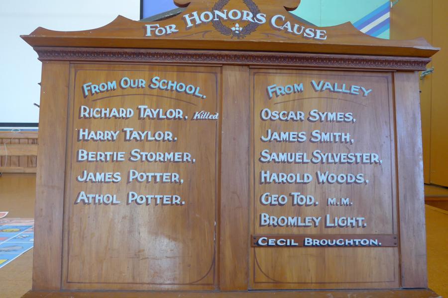 Nūhaka School memorial gates