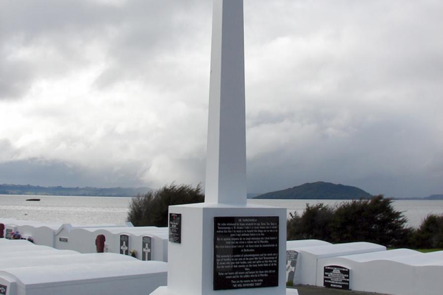 Ohinemutu New Zealand War memorial