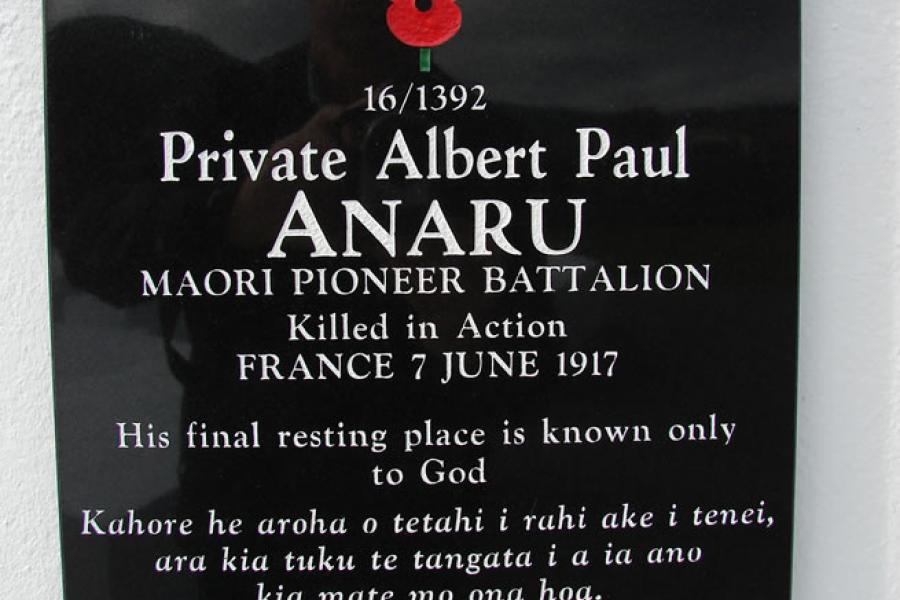 Ohinemutu New Zealand War memorial