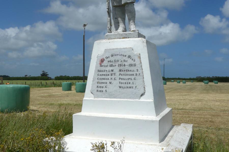 Okaiawa war memorial