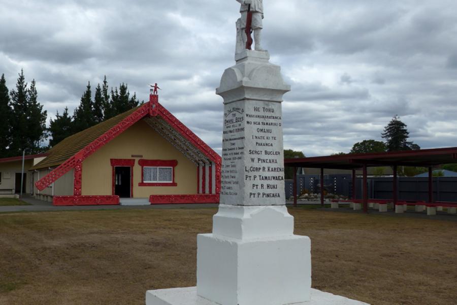 Omahu war memorials