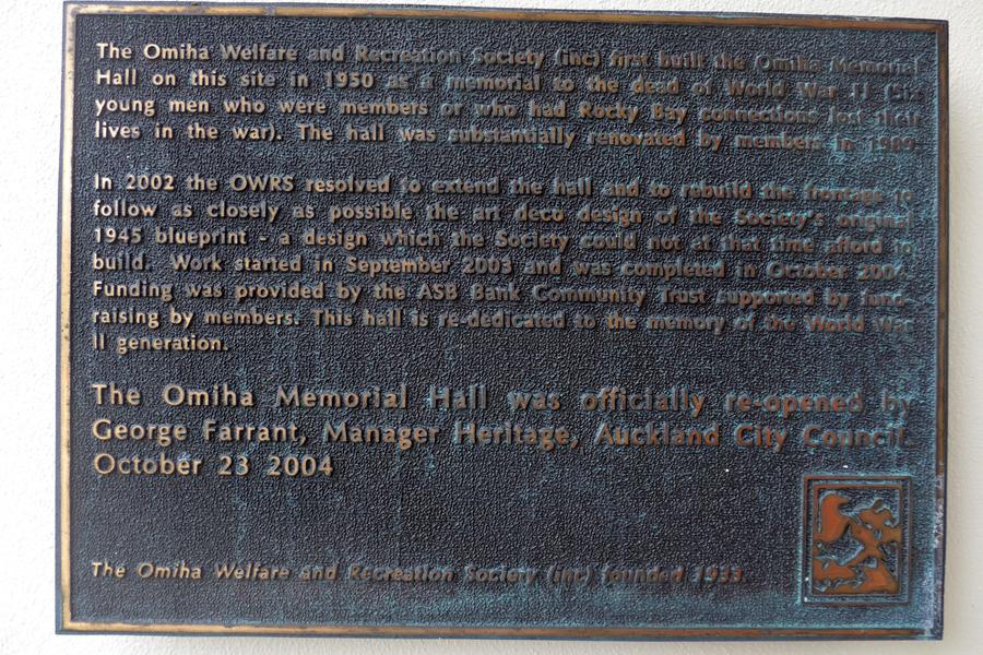 Omiha Memorial Hall