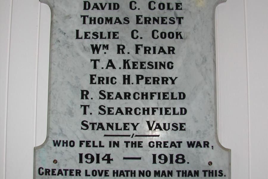 Roll of Honour