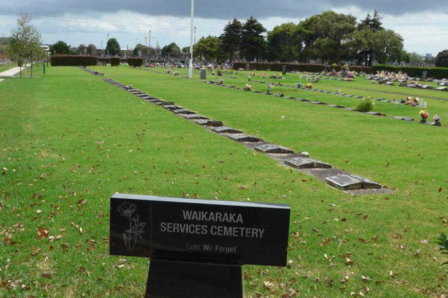 Memorial sign