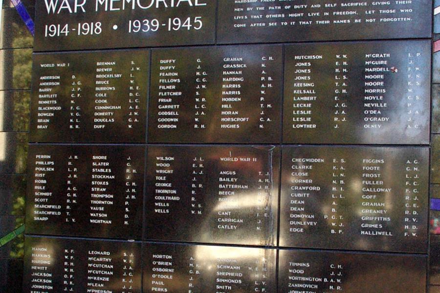 Onehunga war memorial