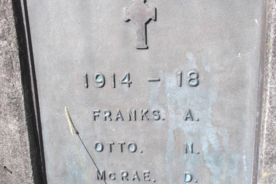 Ōngarue war memorial