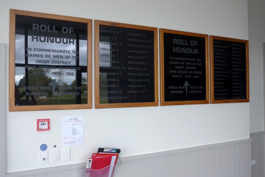 Oropi Memorial Hall