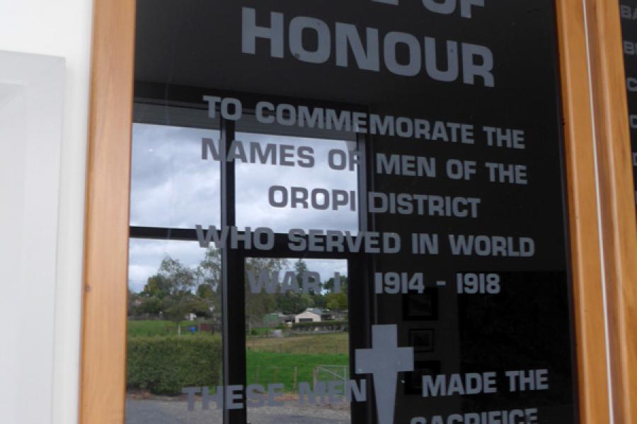 Oropi Memorial Hall