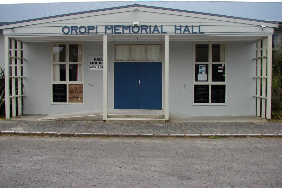 Oropi Memorial Hall