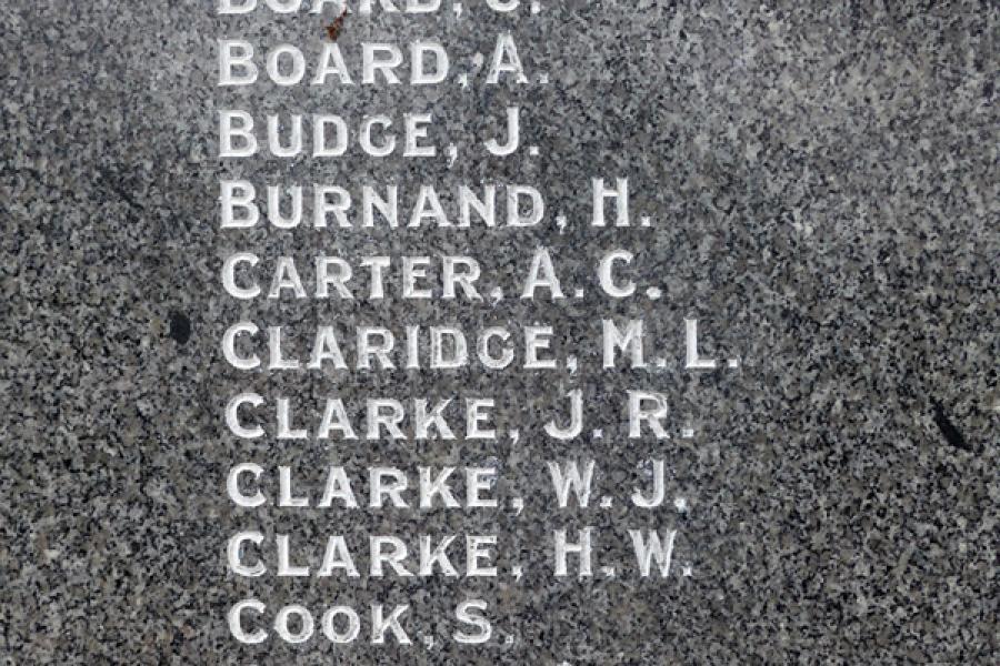 Otorohanga war memorial