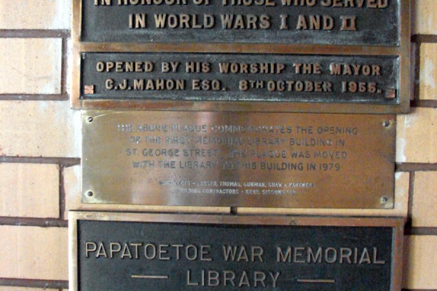 Papatoetoe memorial library
