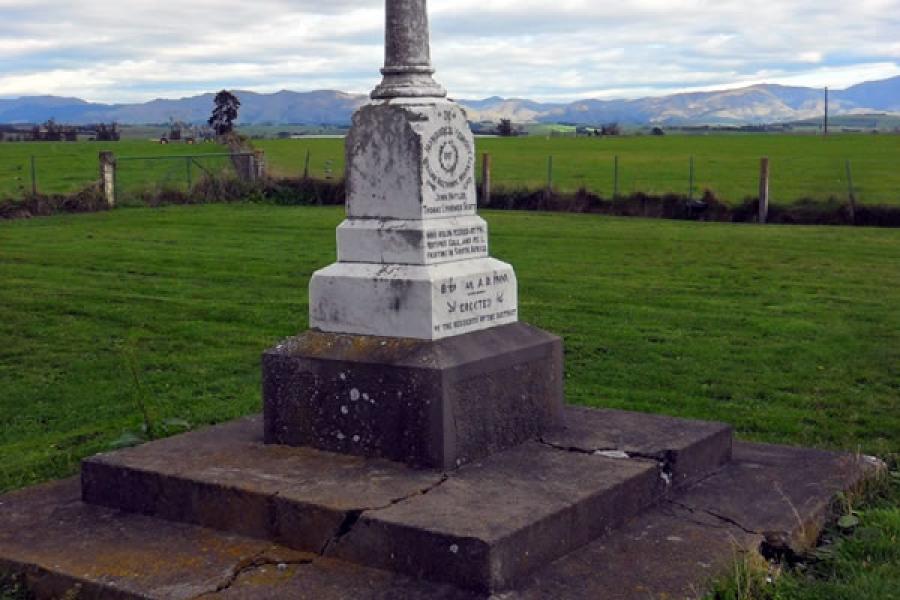 Pareora South African War memorial