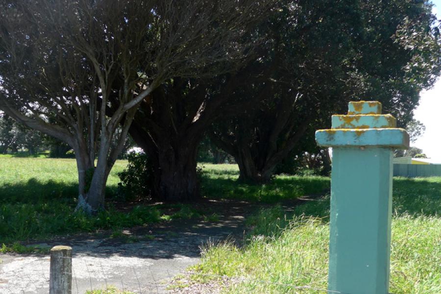 Patea District High School memorial steps