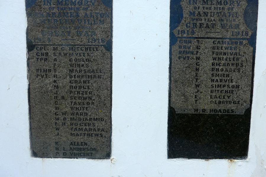 Patea war memorial