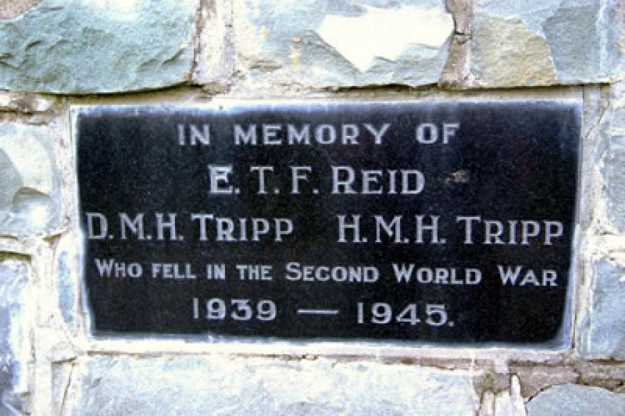 Peel Forest memorial