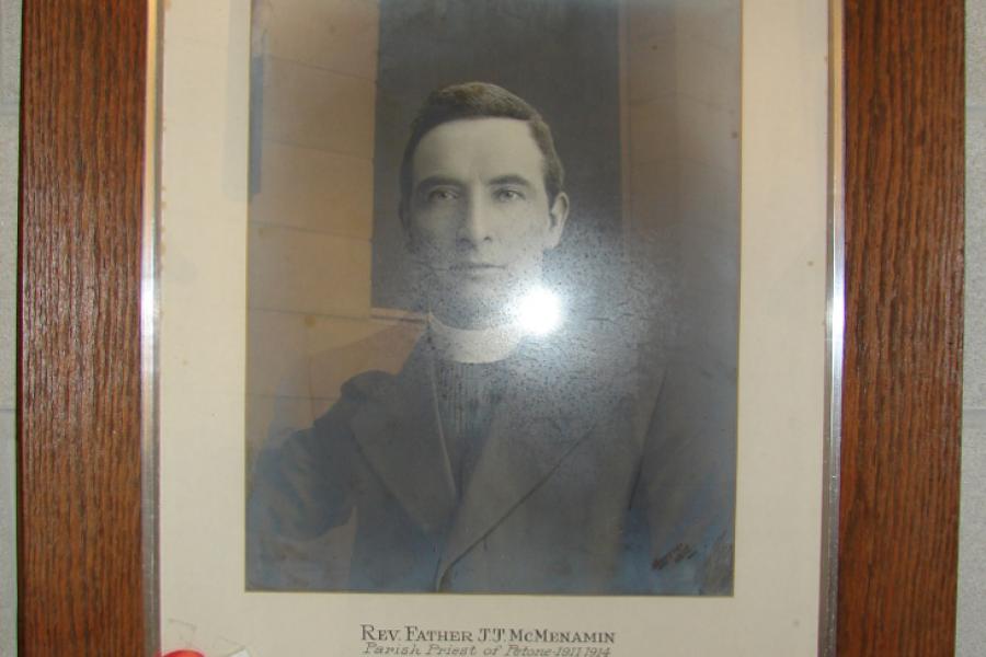 Portrait of Rev McMenamin