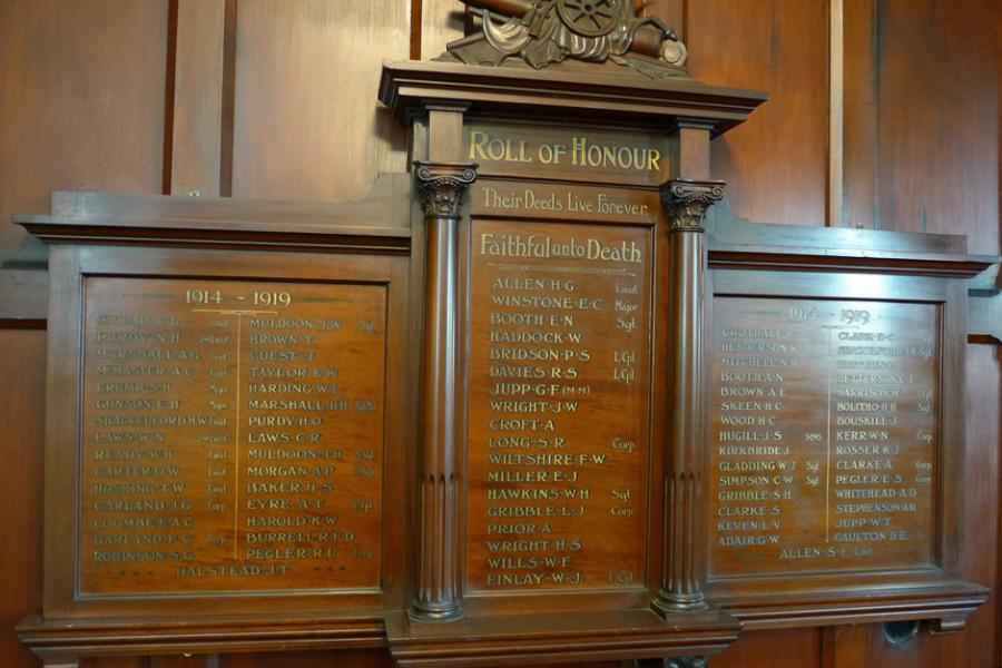 Roll of Honour