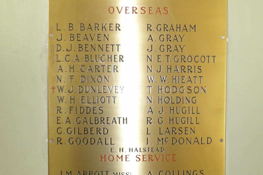 Roll of Honour