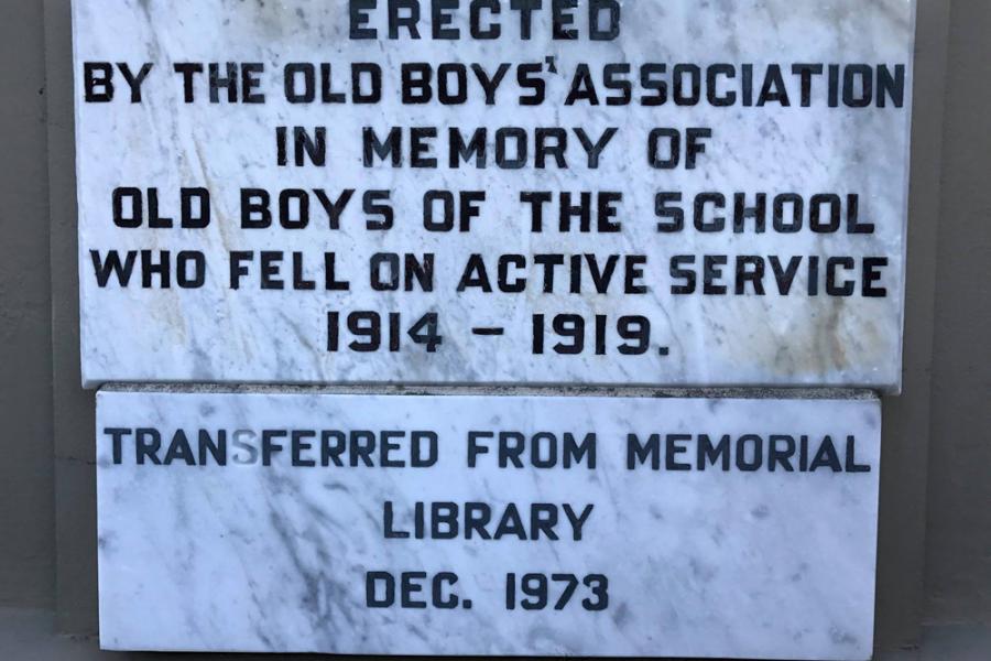 Palmerston North Boys' High School War Memorial Gallery