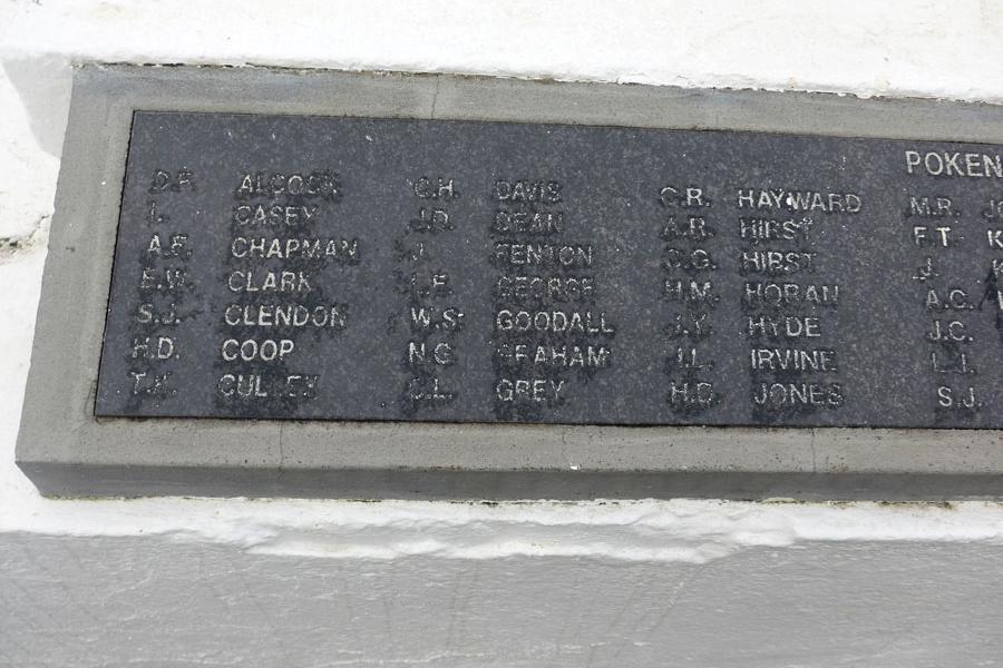 Pokeno First World War memorial