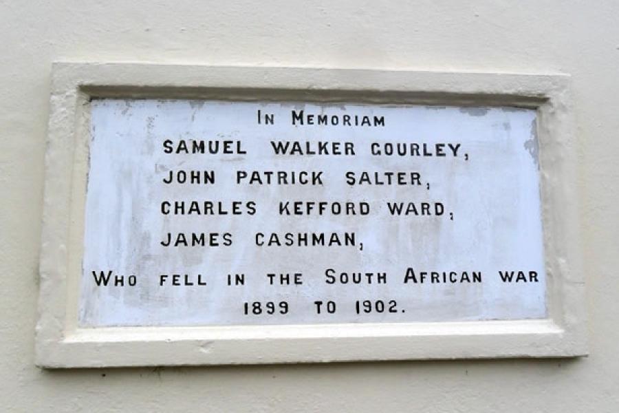 Port Chalmers South African War memorial 