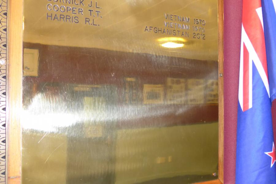 Vietnam and Afghanistan Roll of Honour