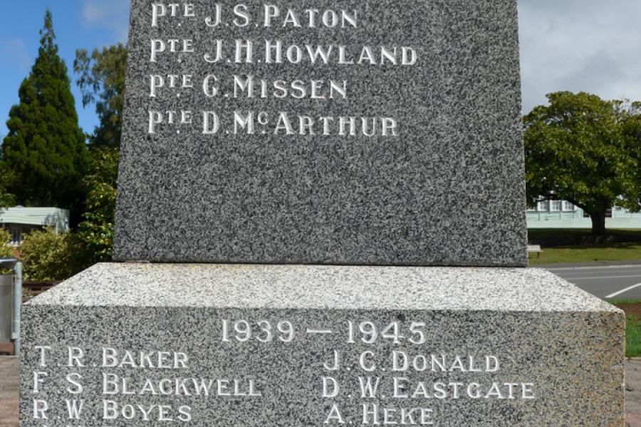 Roll of Honour