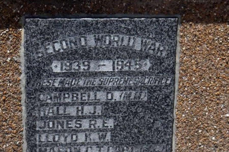 Queenstown memorial memorial
